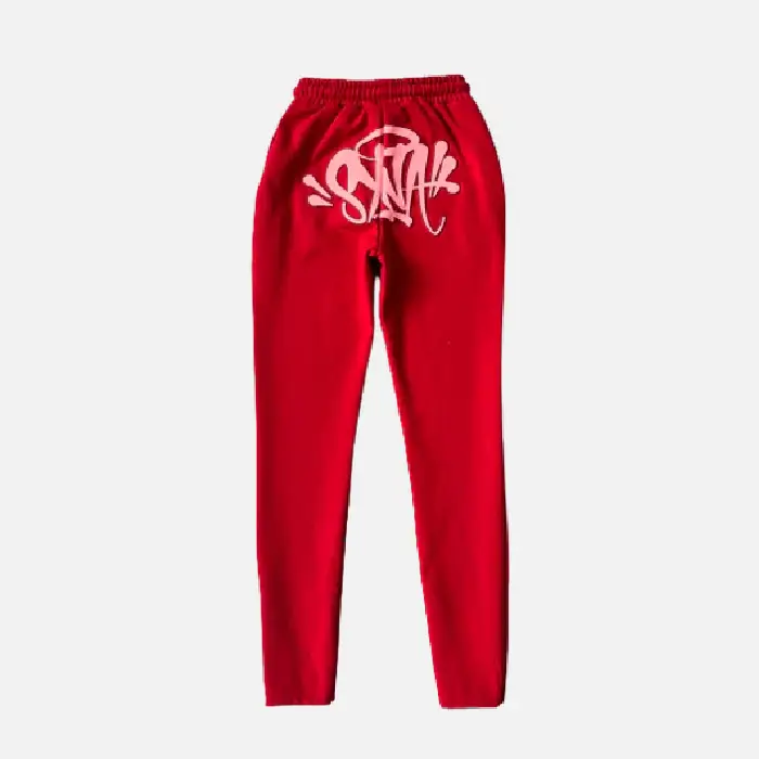 Synaworld Syna Logo Sweatpants Red Synaworld Syna Logo Sweatpants Red